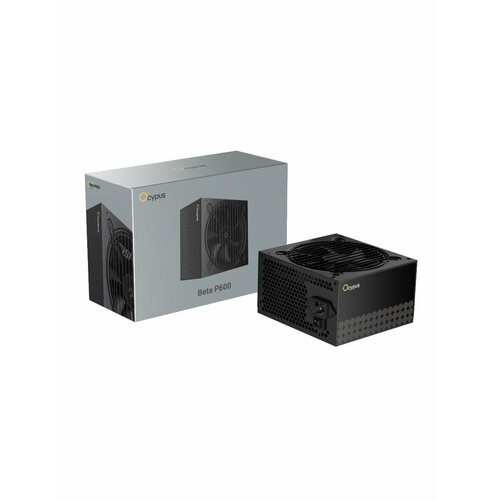 Блок питания 600W Ocypus Beta P600 BK (ATX, APFC, 20+4 pin, 120mm fan, PCI-E 6+2Px2, 3xSATA) (Beta-P600-N1HDBK024X- EU)