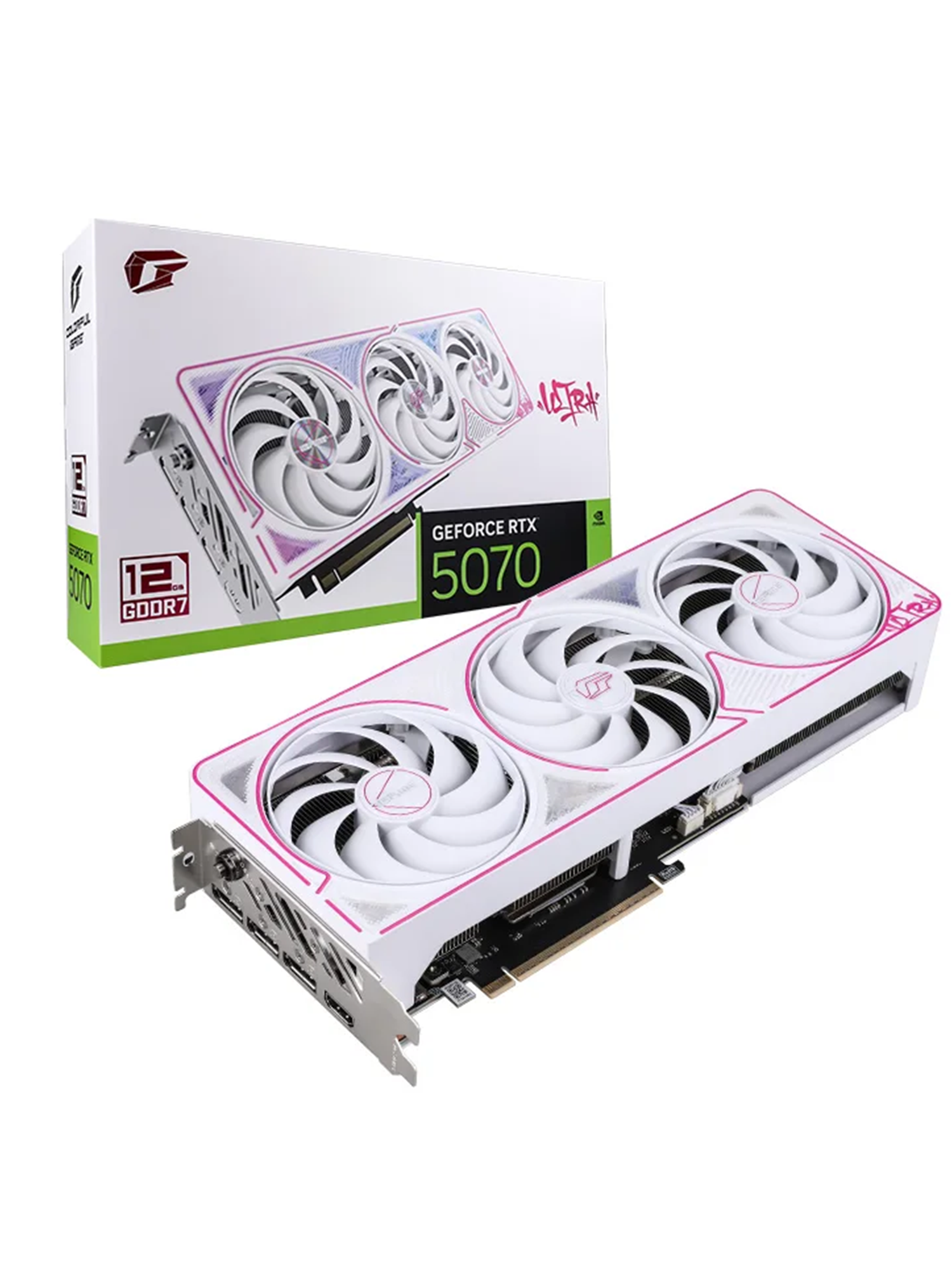 Видеокарта Colorful iGame GeForce RTX 5070 Ultra W OC 12GB-V