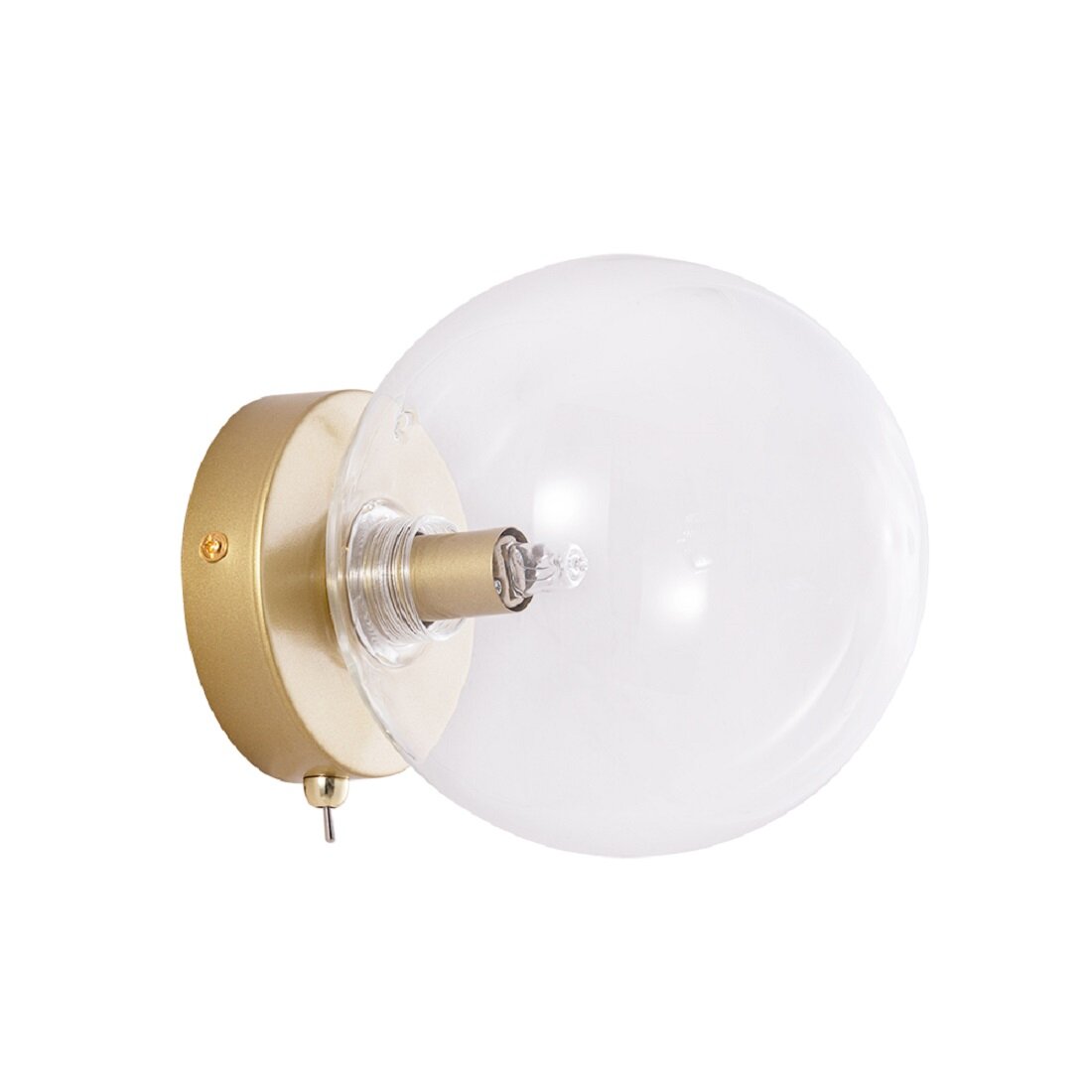 Настенный светильник Arte Lamp VINCENT A7790AP-1GO G9 40 Вт золотистый