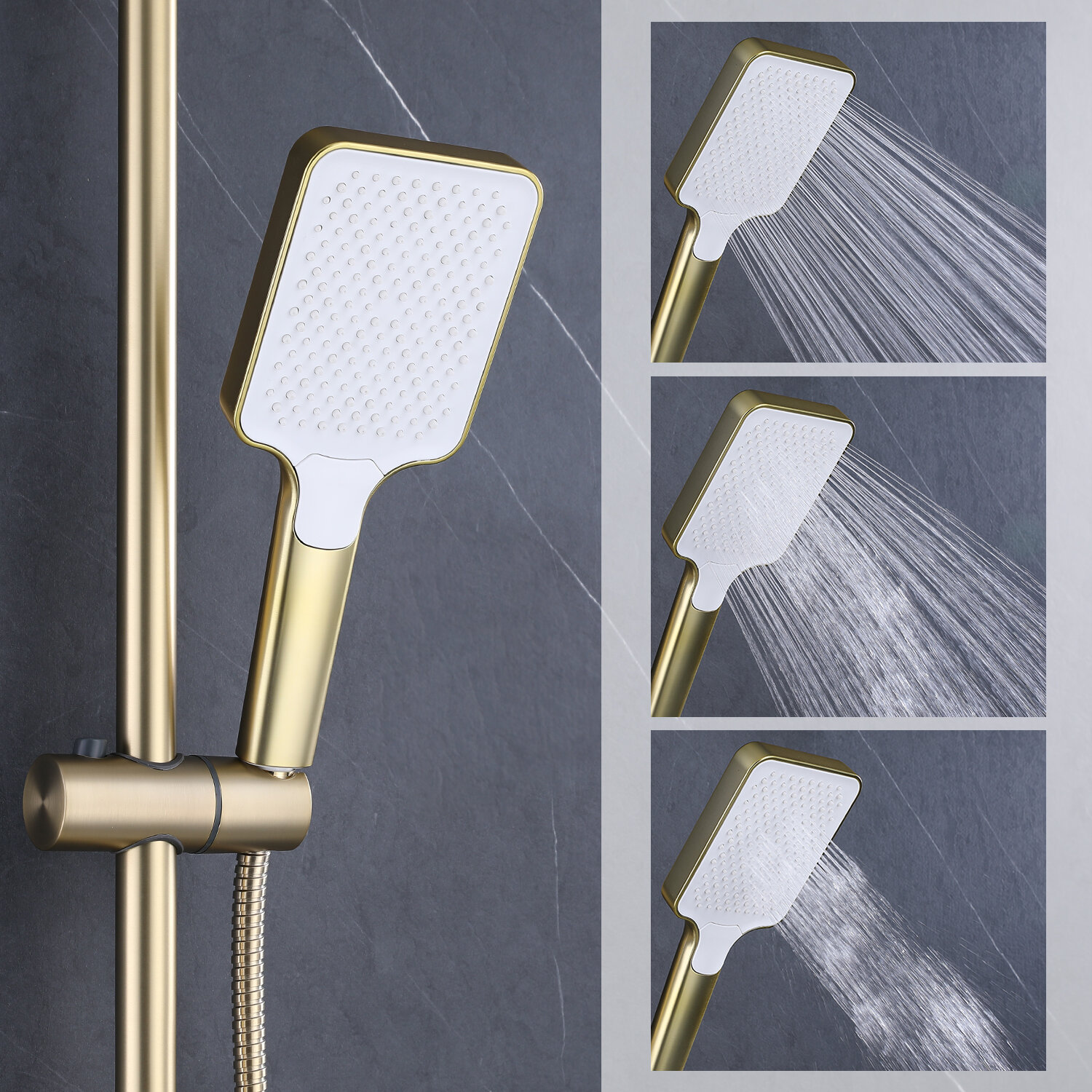 Душевая стойка с термостатом Splenka S224.26.03 — фото 1