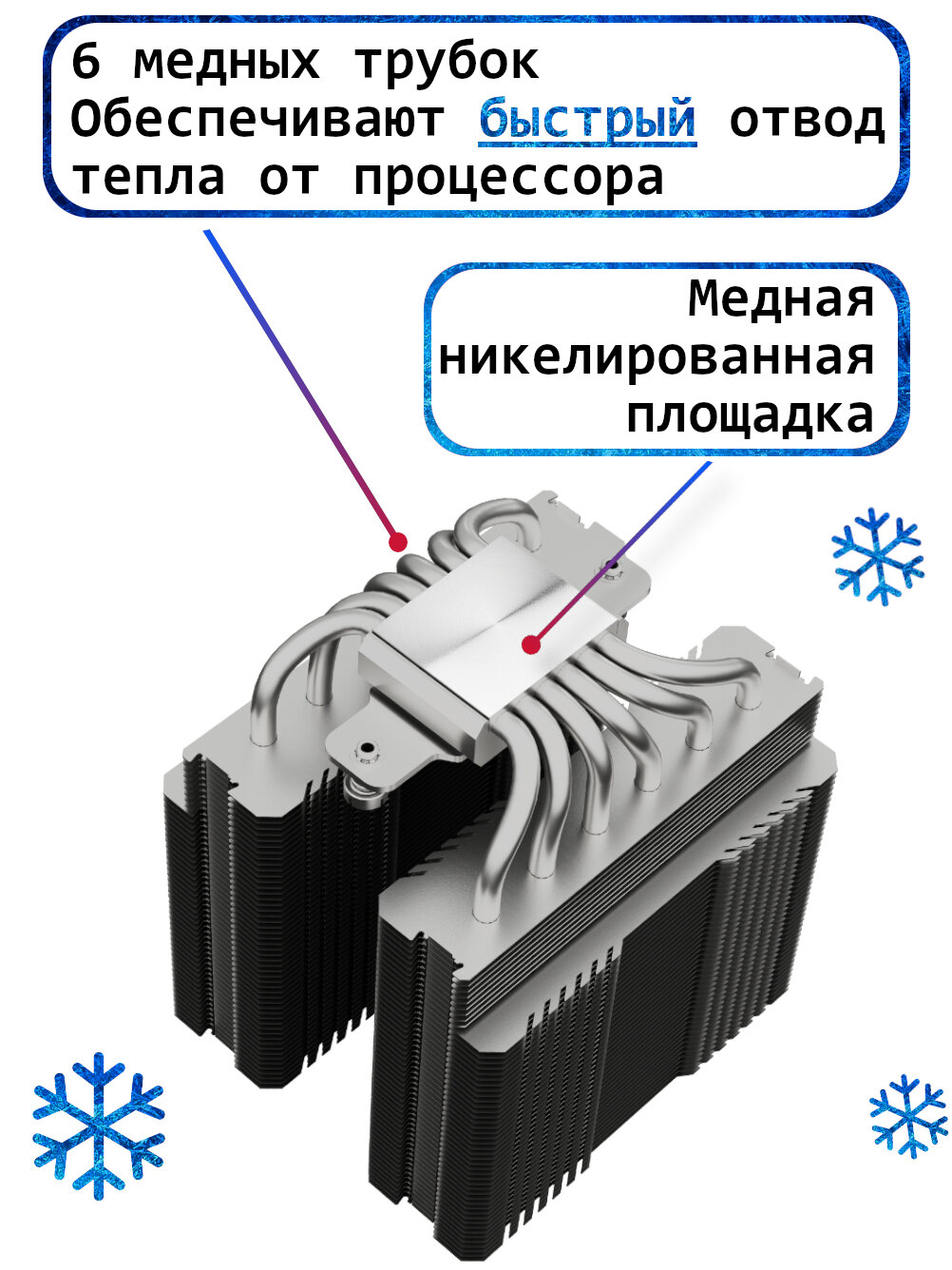 Башенный кулер для процессора: AM4, LGA 1700, AM5 / Thermalright Peerless Assassin 120 Digital ARGB BLACK — фото 1