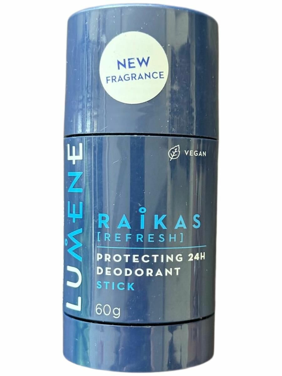 Дезодорант-стик Lumene MEN Raikas мужской освежающий 24 часа, 70 гр.(из Финляндии)