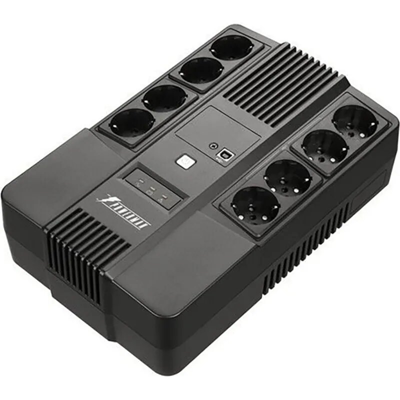 ИБП POWERMAN Brick 650 PLUS лин.-инт. 650ВА/360Вт (4+4 EURO) 2103288