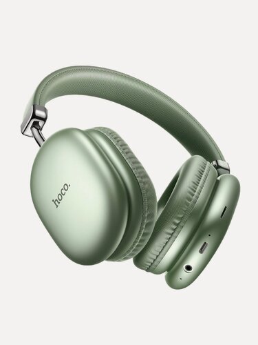 Изображение товара Наушники беспроводные Hoco / Bluetooth 5.3 / MP3-плеер / AUX / Встроенный микрофон / Слот для карты памяти Micro SD
