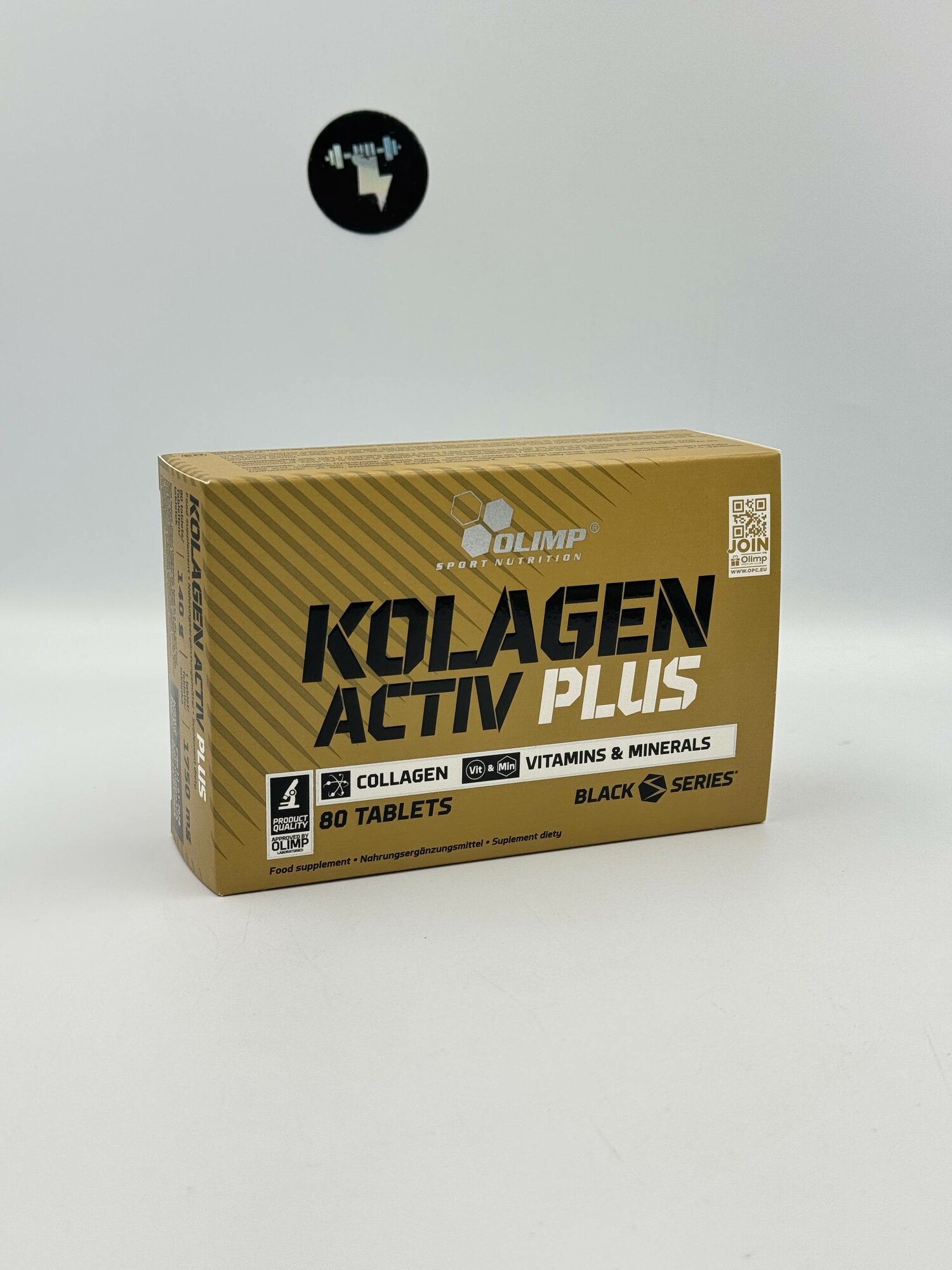 Olimp Kolagen activ plus 80 tabs поддержка кожи, суставов, костей; способствует нормальному образованию коллагена