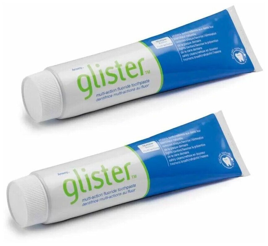 Многофункциональная Зубная паста GLISTER от Amway (Амвей) новая 200 мл - 2 шт