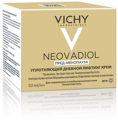 Лифтинг-крем дневной Vichy Neovadiol уплотняющий для нормальной и комбинированной кожи лица. 50 мл