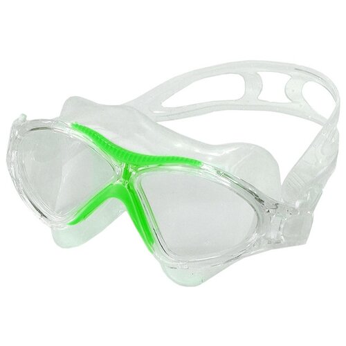 Очки-маска для плавания Sportex E36873, зелeный очки маска для плавания sportex e33161 розовый