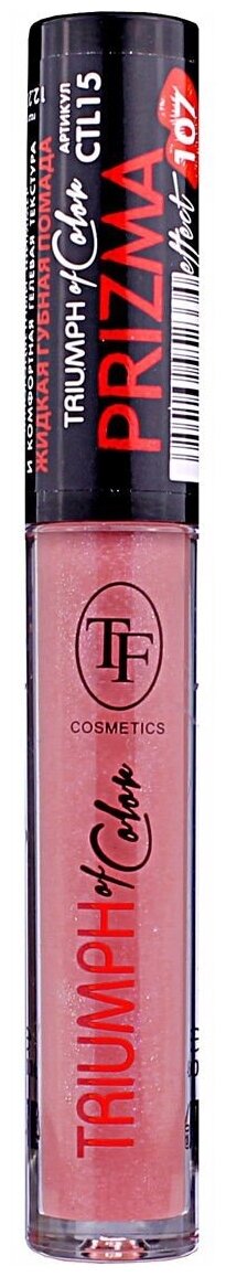 TF Cosmetics жидкая помада для губ Triumph of Colour, оттенок 107