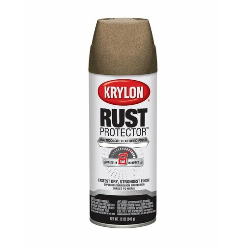 Аэрозольное многоцветное декоративное покрытие KRYLON Rust Protector Multicolor Textured Finish, Sandstone, 340 гр