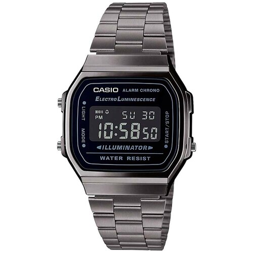фото Японские наручные часы casio a168wegg-1bef мужские цифровые