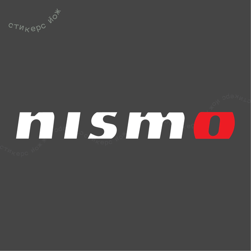 Наклейка на авто "Nismo" 23х3 см