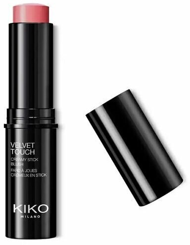 KIKO MILANO Кремовые румяна в стике Velvet Touch Creamy Stick Blush (06 GERANIUM)