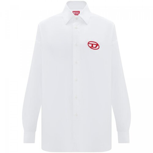 Рубашка DIESEL, размер 50, белый рубашка джинсовая diesel diesel di303ewgvst2