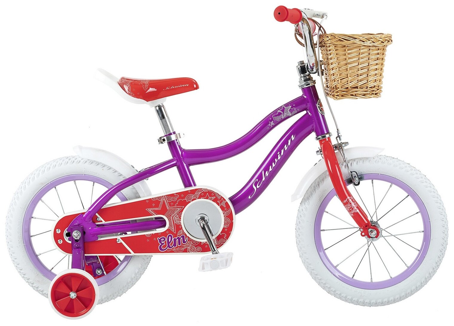 Велосипед SCHWINN Elm 14" - 21г. (фиолетовый-белый)