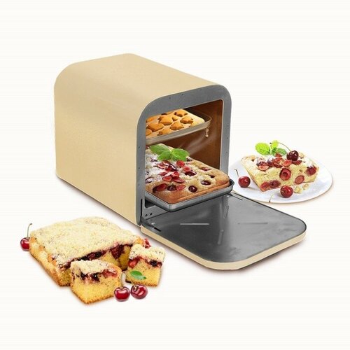 Мини-печь Мастерица ШЖ-0625220 625 Вт 12 л цвет бежевый 727100₽