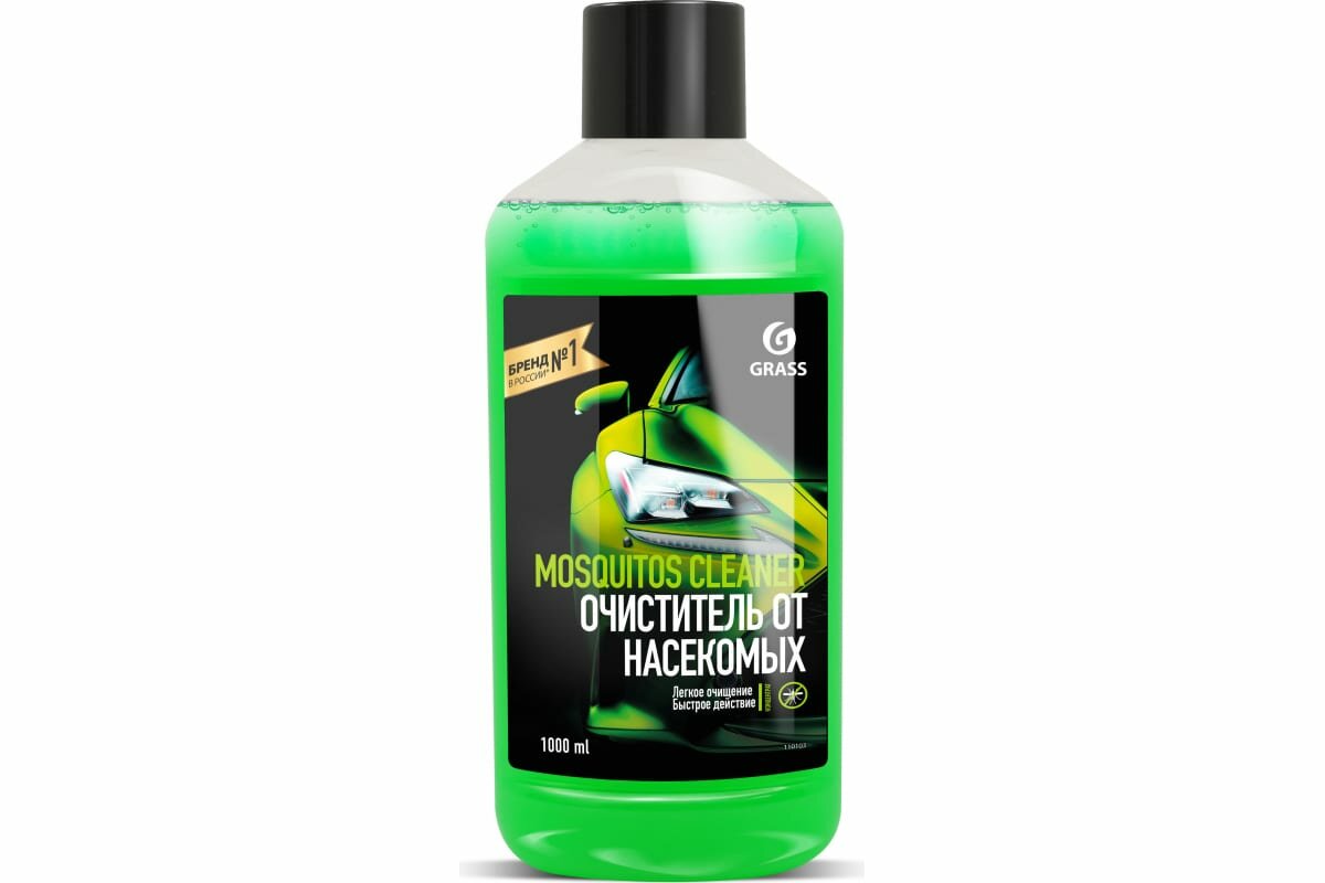 Жидкость стеклоомывателя летняя Mosquitos Cleaner концентрат GRASS