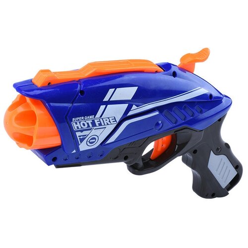 Малый бластер Zecong Toys Blaze Storm (7063), 34 см, черный/синий/оранжевый