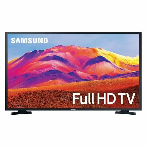 43" Телевизор Samsung UE43T5300AUCCE, FULL HD, черный, смарт ТВ, Tizen OS