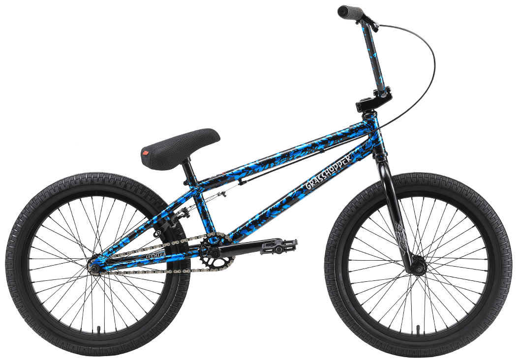 Велосипед BMX Tech Team Grasshopper 20" 2022 сине-черный