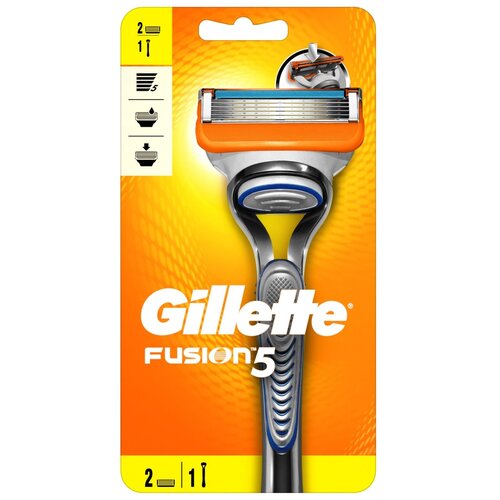 Бритва GILLETTE Fusion5 с 2 сменными кассетами бритва 1 комплект салонная бритва триммер для красоты мужские прямые парикмахерские бритвы складной нож для бритья инструменты для удал