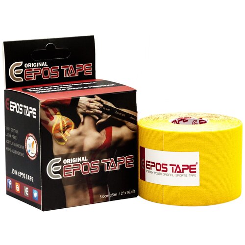 фото Кинезио тейп epos tape 5см х 5 м, розовый