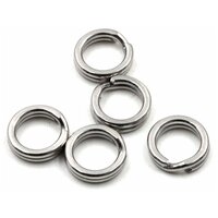 Заводное кольцо Namazu RING-A, цв. Cr, р. 3 ( d=9 mm), test-27 кг (уп.10 шт)/2000/1500/1000/