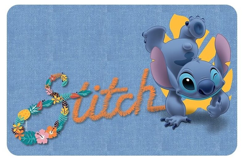 Коврик под миску Disney Stitch, 430x280мм 4680384048537