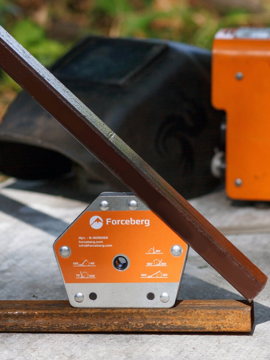 Магнитный держатель Forceberg для сварки и монтажа металлических конструкций для 6 углов до 50 кг. - фотография № 13