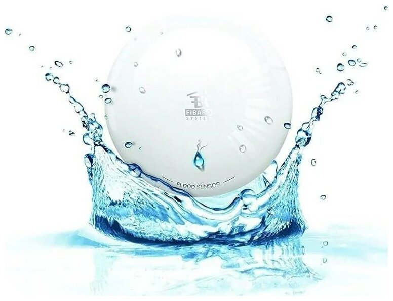 Датчик протечки и температуры FIBARO Flood Sensor Z-Wave