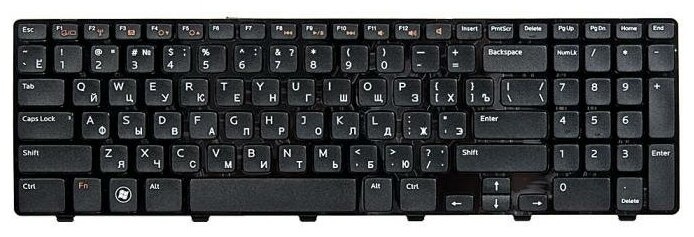 Клавиатура для ноутбука Dell Inspiron N5110, 15R (p/n: NSK-DY0SW)