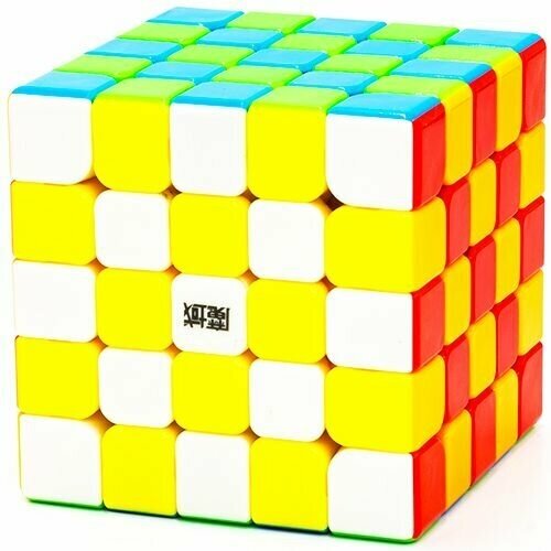 Скоростной Кубик Рубика MoYu 5x5 х5 WeiChuang GTS / Развивающая головоломка / Цветной пластик скоростной магнитный кубик рубика moyu 5x5x5 aochuang gts m цветной пластик