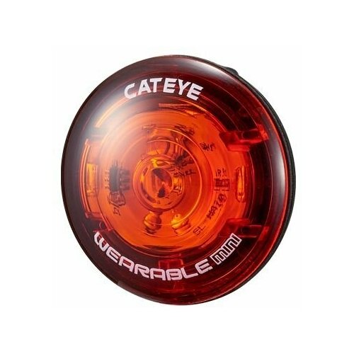Фонарь задний велосипедный CatEye Wearable LED, 3 функции, красный