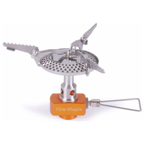 Горелка Fire-Maple FMS-116 Mini серебристый/оранжевый газовая горелка fire maple mini серебряный