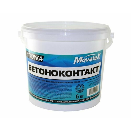 Movatex Бетонконтакт Stroyka 6 кг Т31701