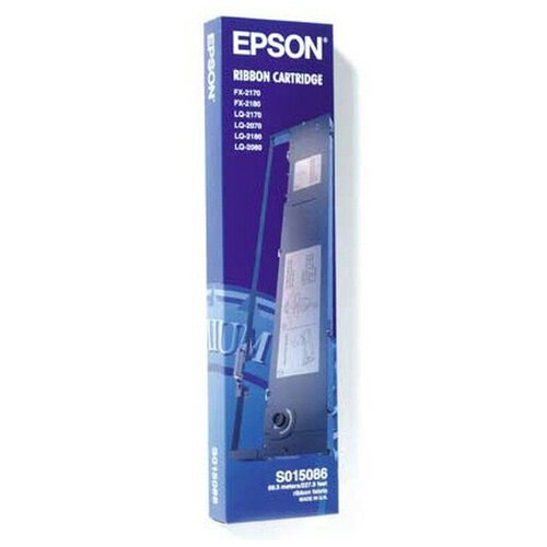 Картридж Epson S015086 (картридж с красящей лентой) картридж bion fx 9 fx 10 104 2000стр черный