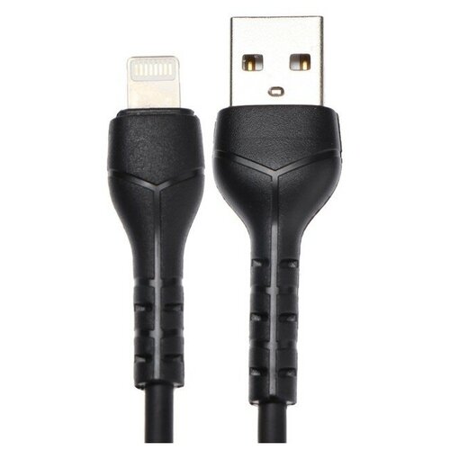 Mirex Сетевое зарядное устройство Mirex U16i, USB, 2.4 А, кабель Lightning, 1 м, черное