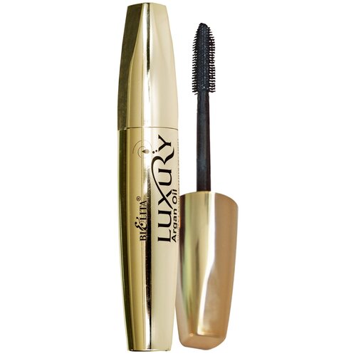 Bielita Тушь для ресниц Luxury Argan Oil, черный тушь для ресниц panoramic lashes luxury белита 12 г