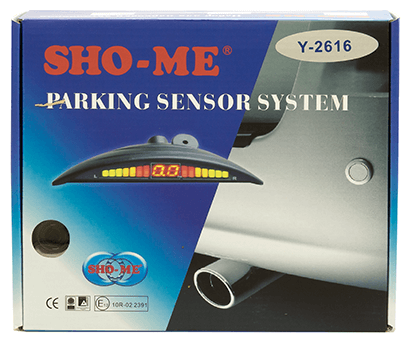 Радар парковочный Sho-Me Y-2616N08 8 датчиков 22 серебристый