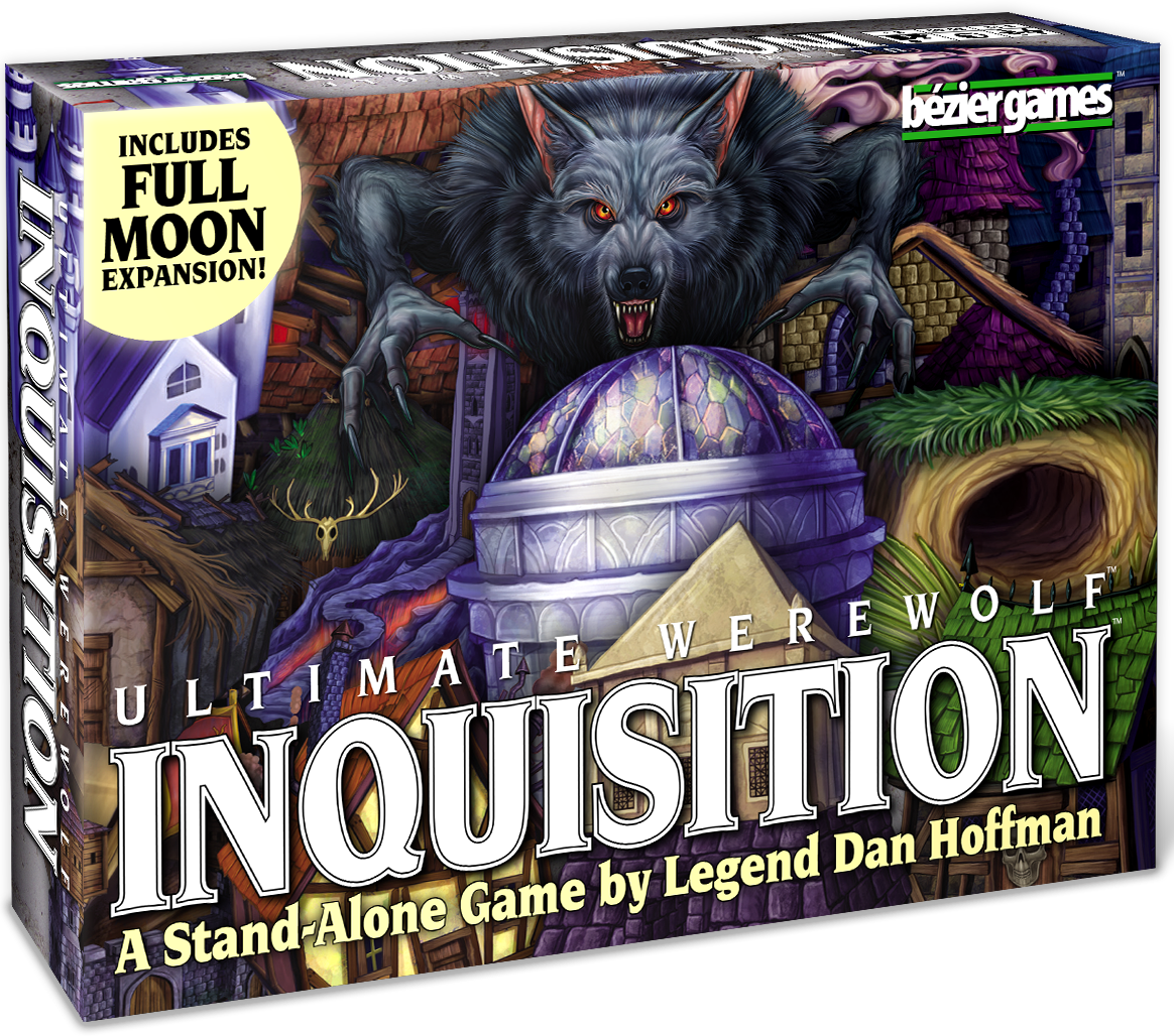 Настолльная игра Ultimate Werewolf. Inquisition / Абсолютный Оборотень. Инквизиция на английском языке