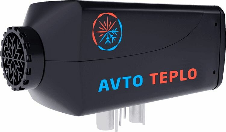 Автономный отопитель "Avtoteplo" 4D - 12 (4 кВт, 12 В), дизельный воздушный (Сухой фен, Автономка)