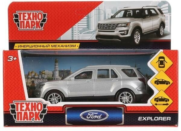 Модель EXPLORER-SL FORD EXPLORER серебристый Технопарк в кор