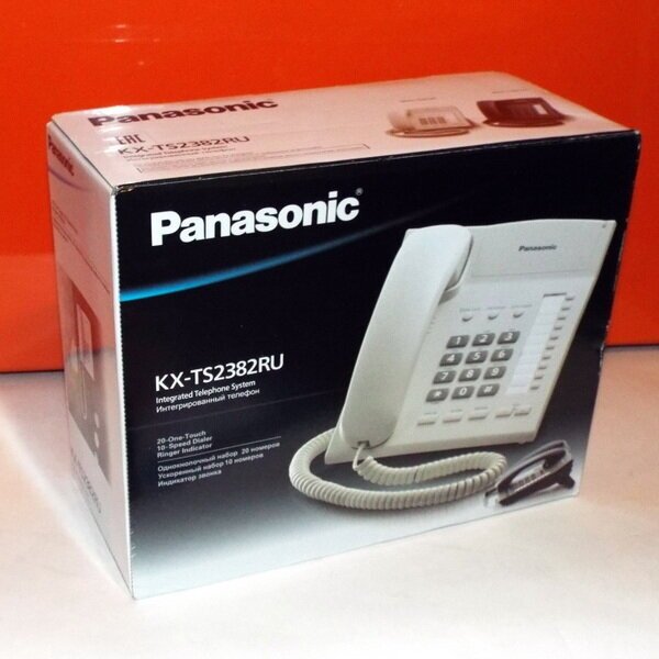 Телефон проводной Panasonic - фото №8