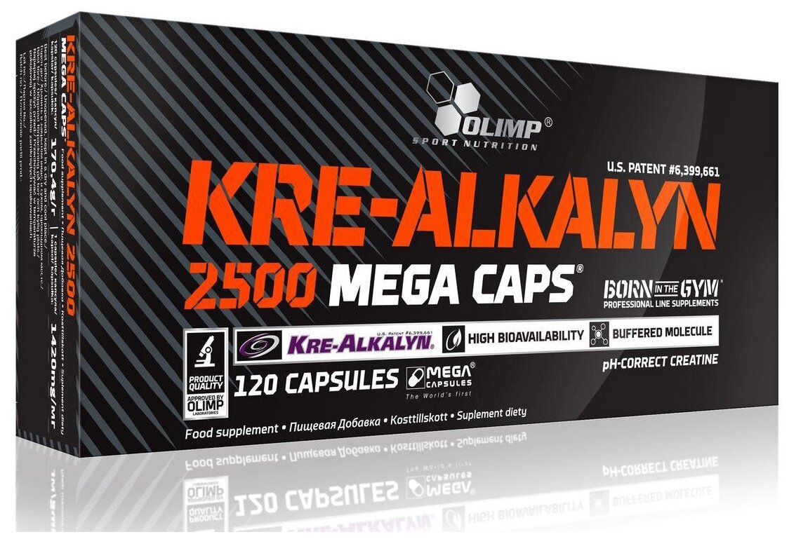 Kre-Alkalyn OLIMP Kre-Alkalyn 2500 Mega Caps 120 , 