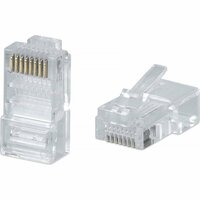 Коннектор RJ-45 Cabeus 8P8C (уп, 100шт) Высококачественный