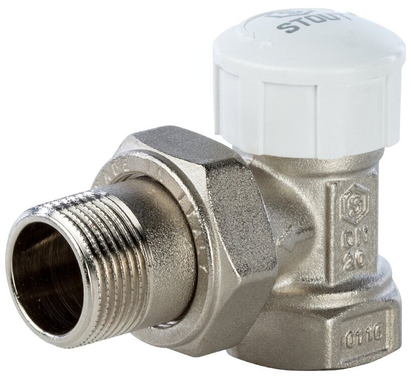 Термостатический клапан соединение вентиль для радиатора STOUT SVT-0004-000020