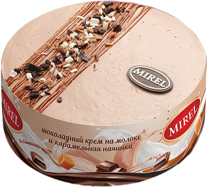 Торт Mirel Шоколадное молоко 750г