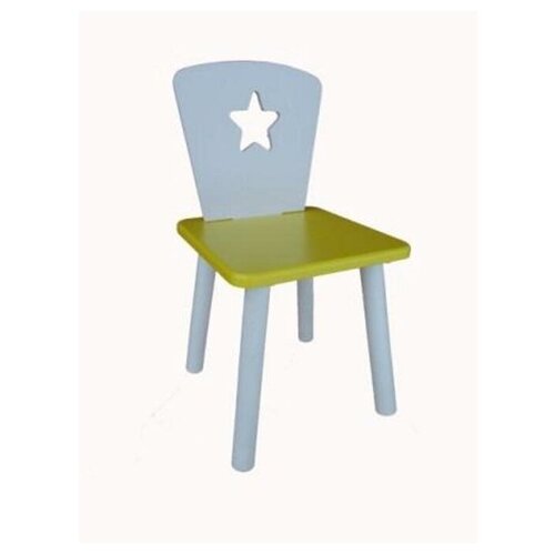 фото Детский стул звезда желтый маленькая страна