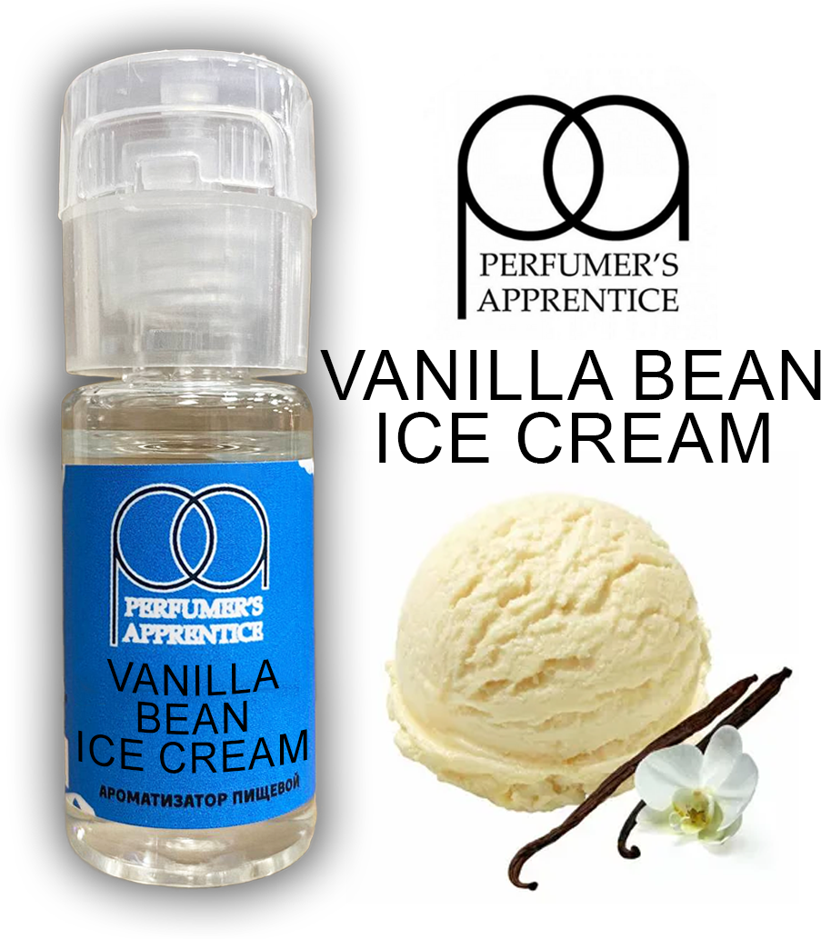 Ароматизатор пищевой Vanilla Bean Ice Cream (TPA) 10мл