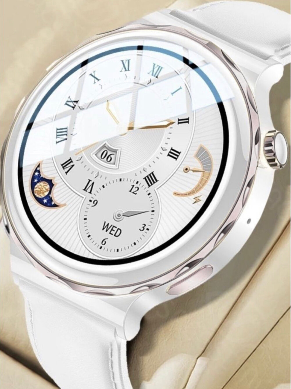 Смарт часы круглые женские Smart Watch X6 pro iOS Android